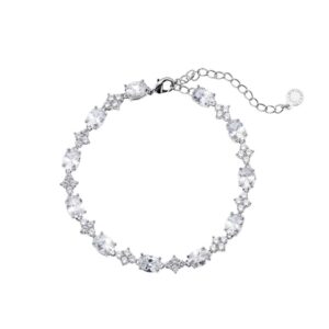 Bracelet with cubic zirconia